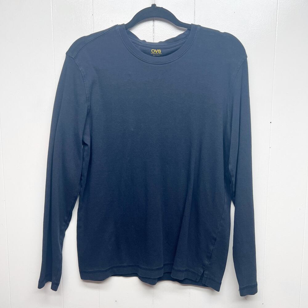 OVS Women's Navy Blue Long Sleeve Sweatshirt Size Medium Activewear Casual